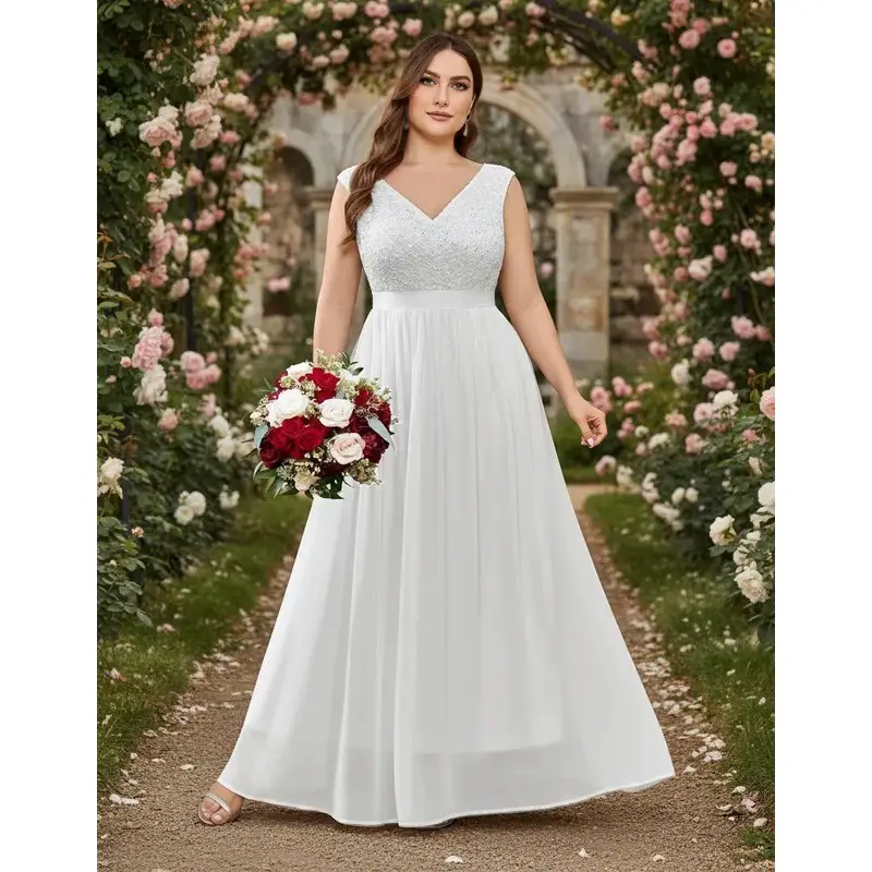 Vestido de Noiva P ao GG 4 Vestido de Noiva Longo