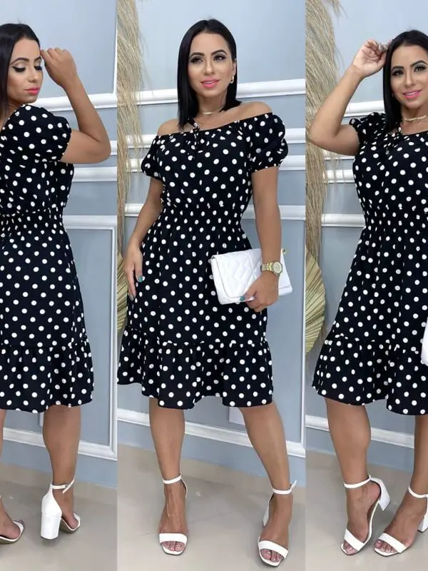 Vestido Ciganinha Estampado