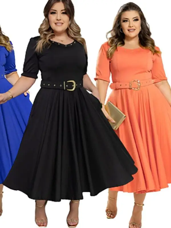 Vestido Gode Midi Vestido Gode Midi