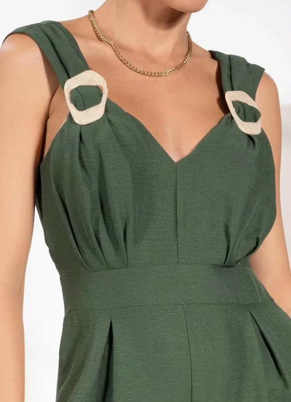 Macacão Pantalona Verde