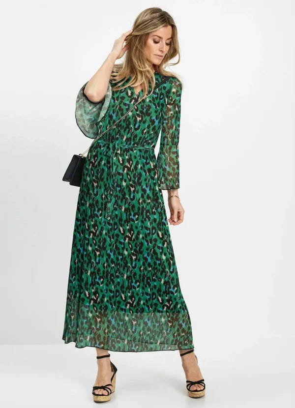 Vestido Onça em Tule