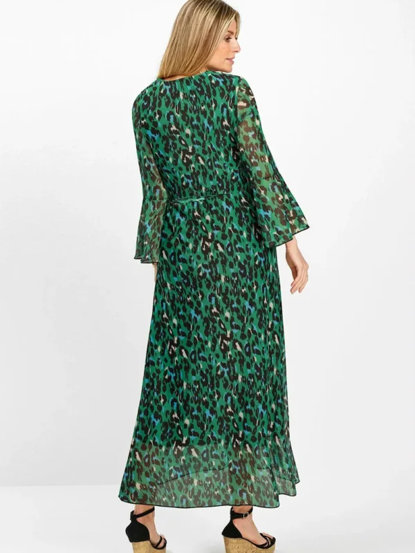 Home 8 Vestido Onça em Tule