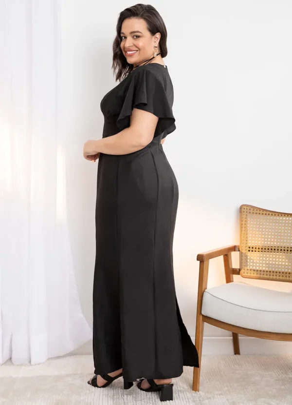 Vestido Sereia Longo Preto