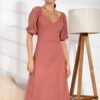 Vestido Terracota Laise