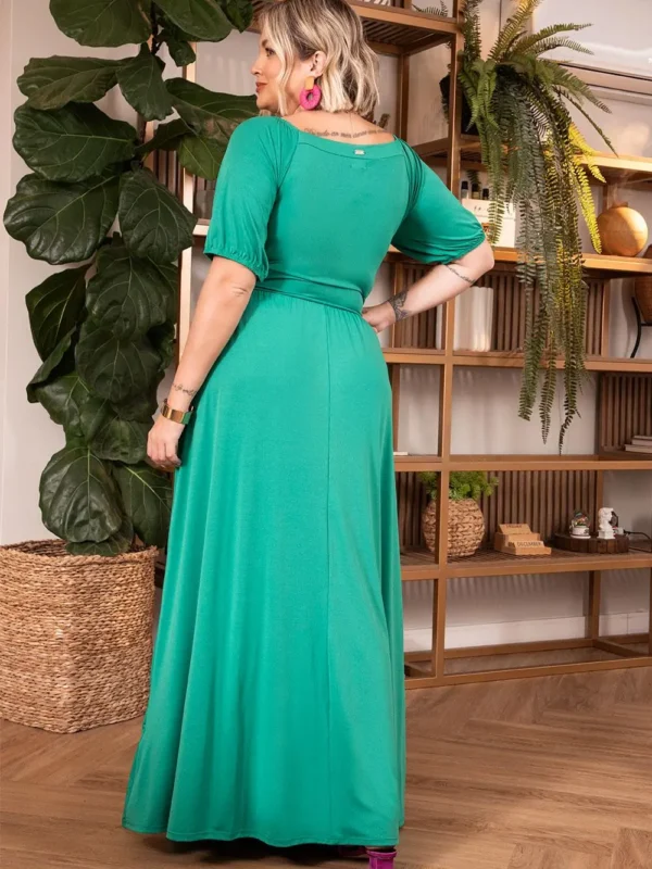 Vestido Verde Longo