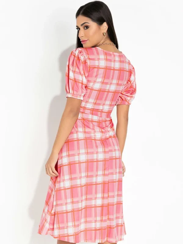 Vestido Xadrez Soltinho