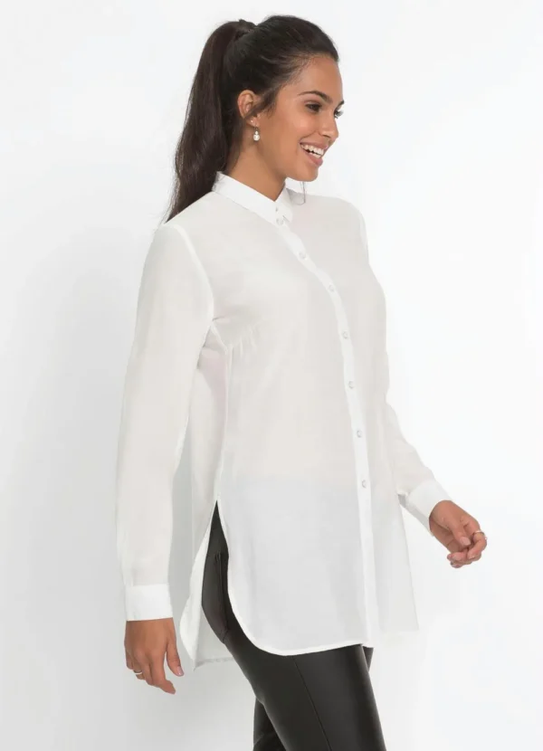 Camisa Branca Social Feminina