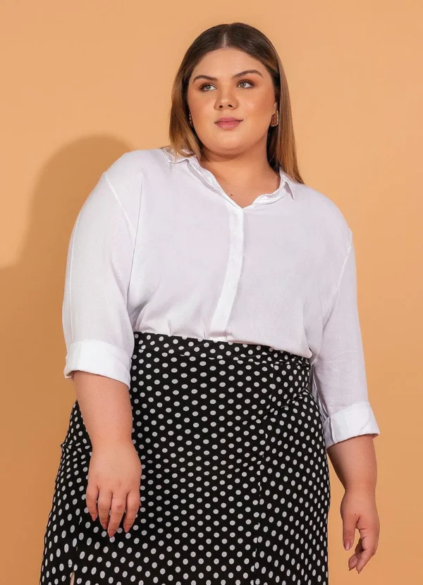 Camisa Branca Social Feminina