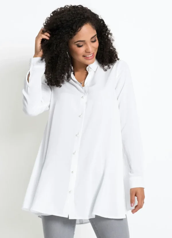 Camisa Branca Social Feminina