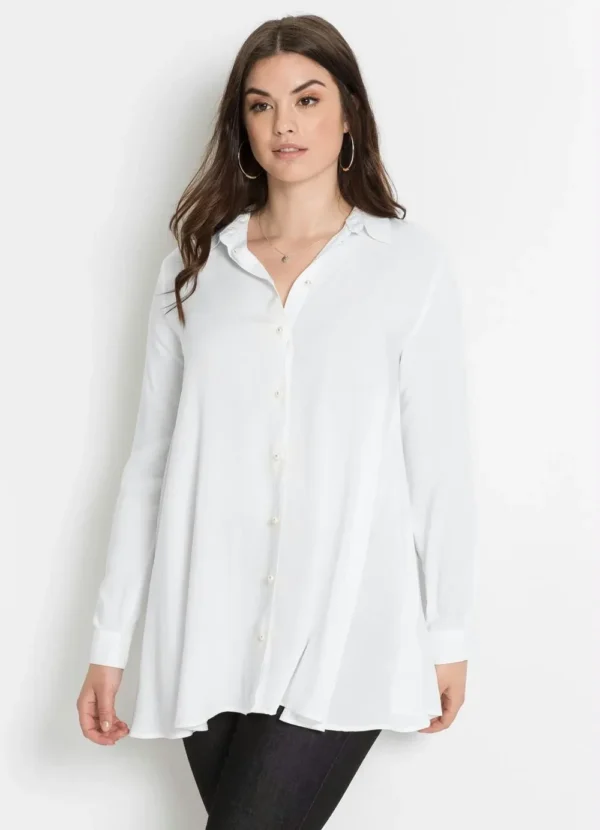 Camisa Branca Social Feminina