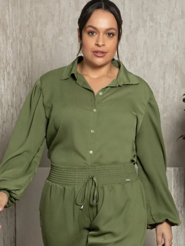 Camisa Manga Bufante Camisa Manga Bufante