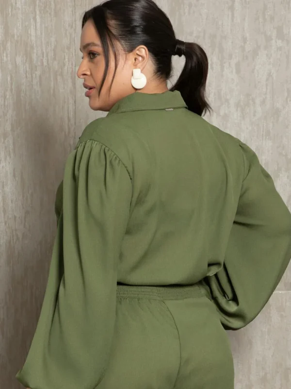 Home 2 Camisa Manga Bufante