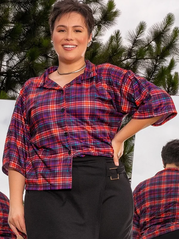 Comprar Camisa Xadrez Feminina