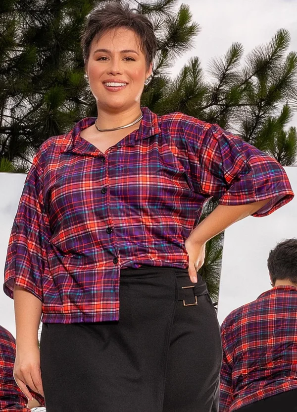 Comprar Camisa Xadrez Feminina
