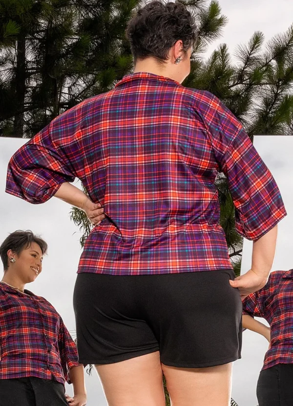 Comprar Camisa Xadrez Feminina