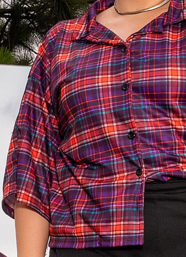 Comprar Camisa Xadrez Feminina