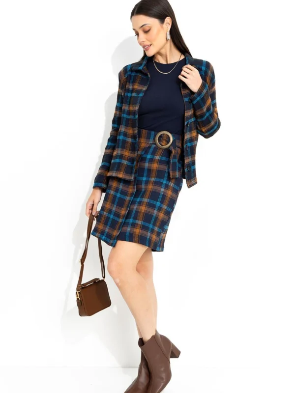 Home 1 Comprar Casaco Xadrez Flanela