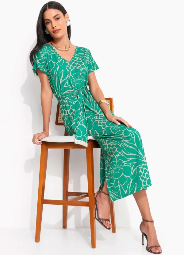 Vestido Tropical Verde