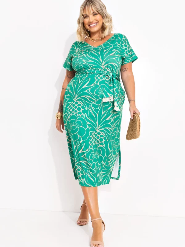 Vestido Tropical Verde