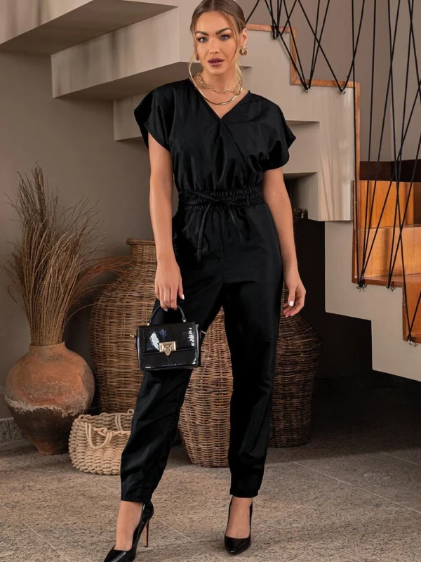 Comprar Macacão Preto Social Comprar Macacão Preto Social