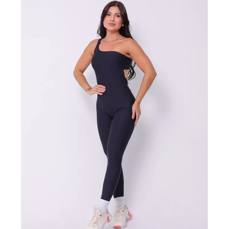 Macacão de Academia Um Ombro