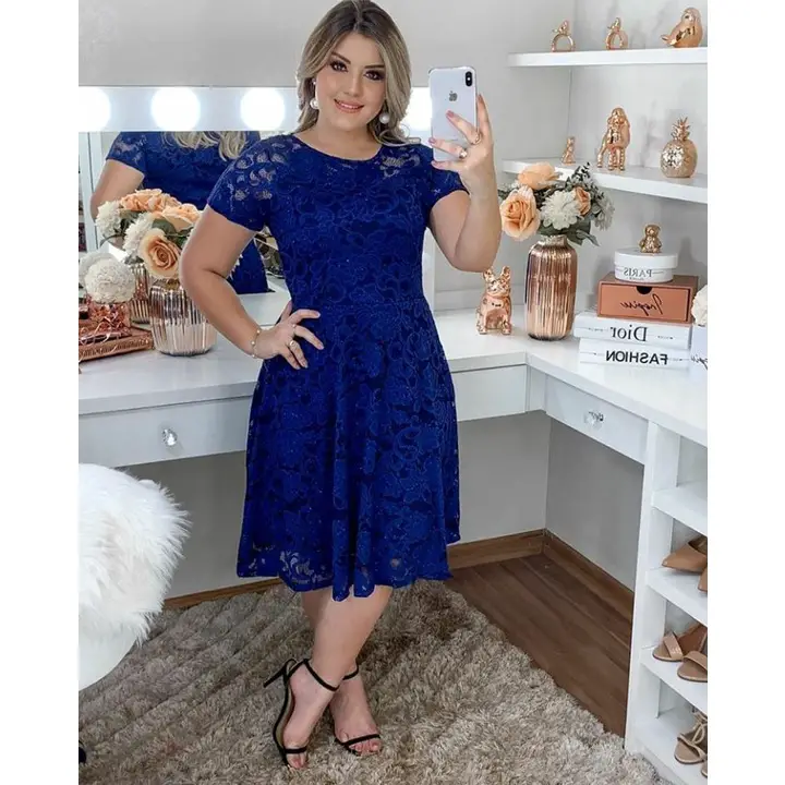 Vestido Feminino Gode Rendado