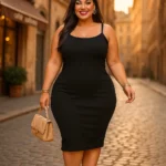 Vestido Canelado Madame Shop