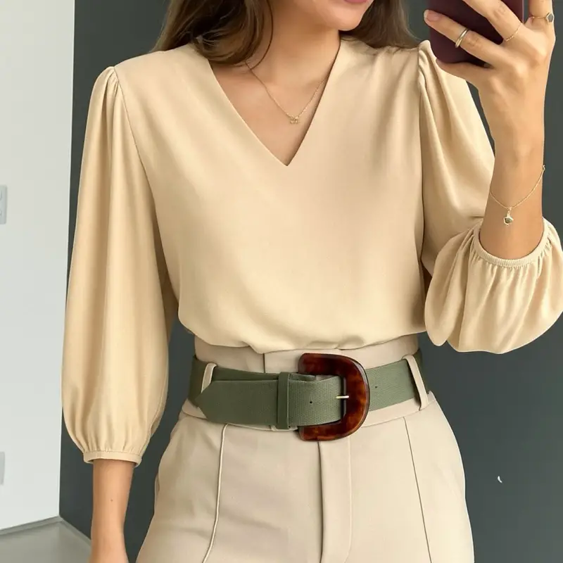 Blusa Feminina Manga 3/4