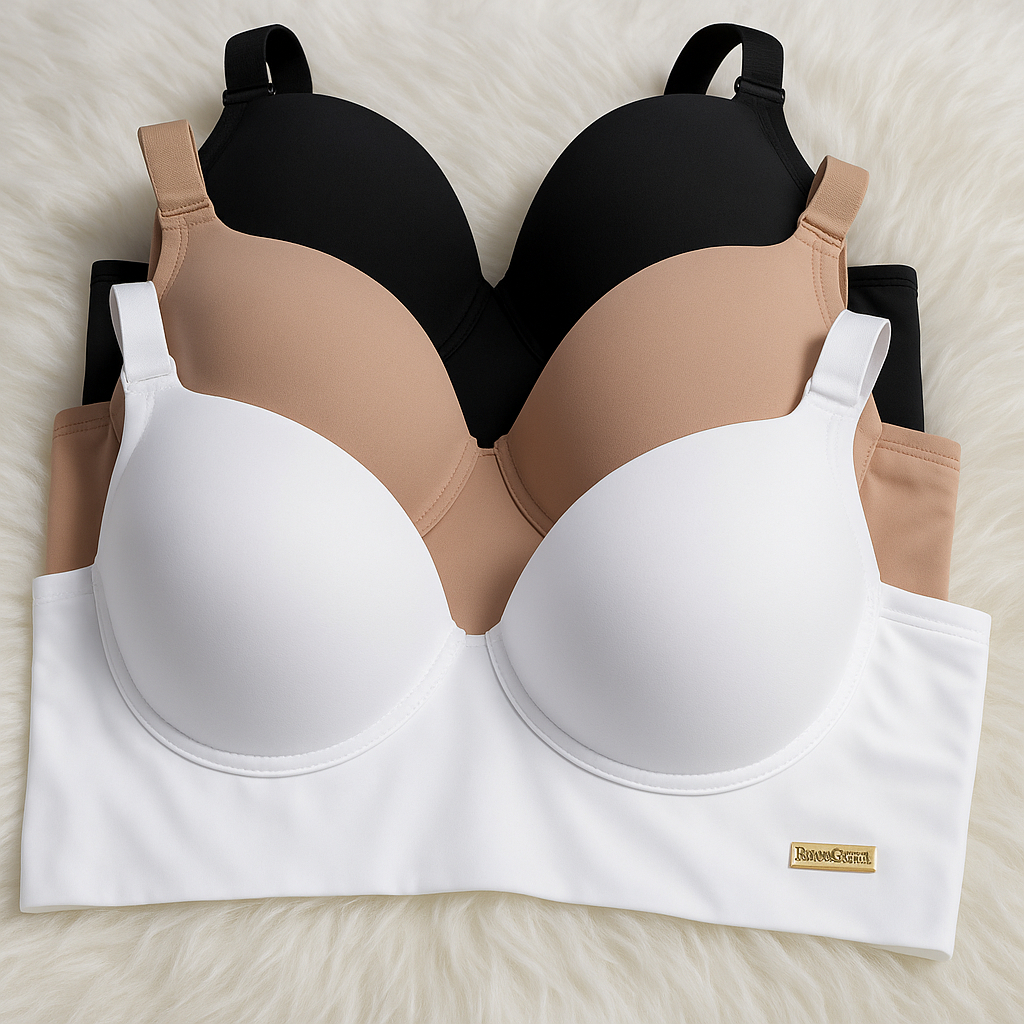 Kit c/3 Sutiã Básico Reforçado