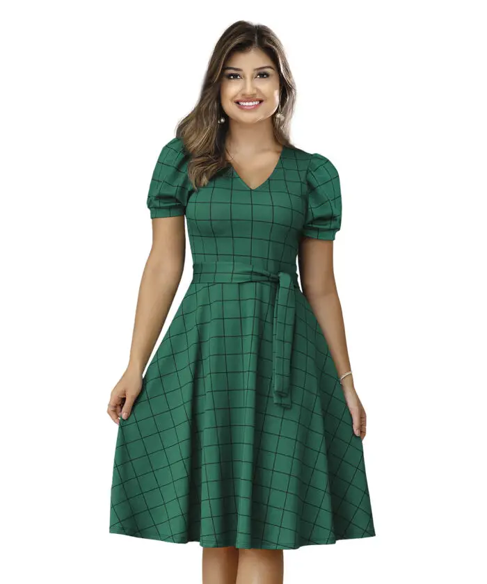 Vestido Boneca Rodado