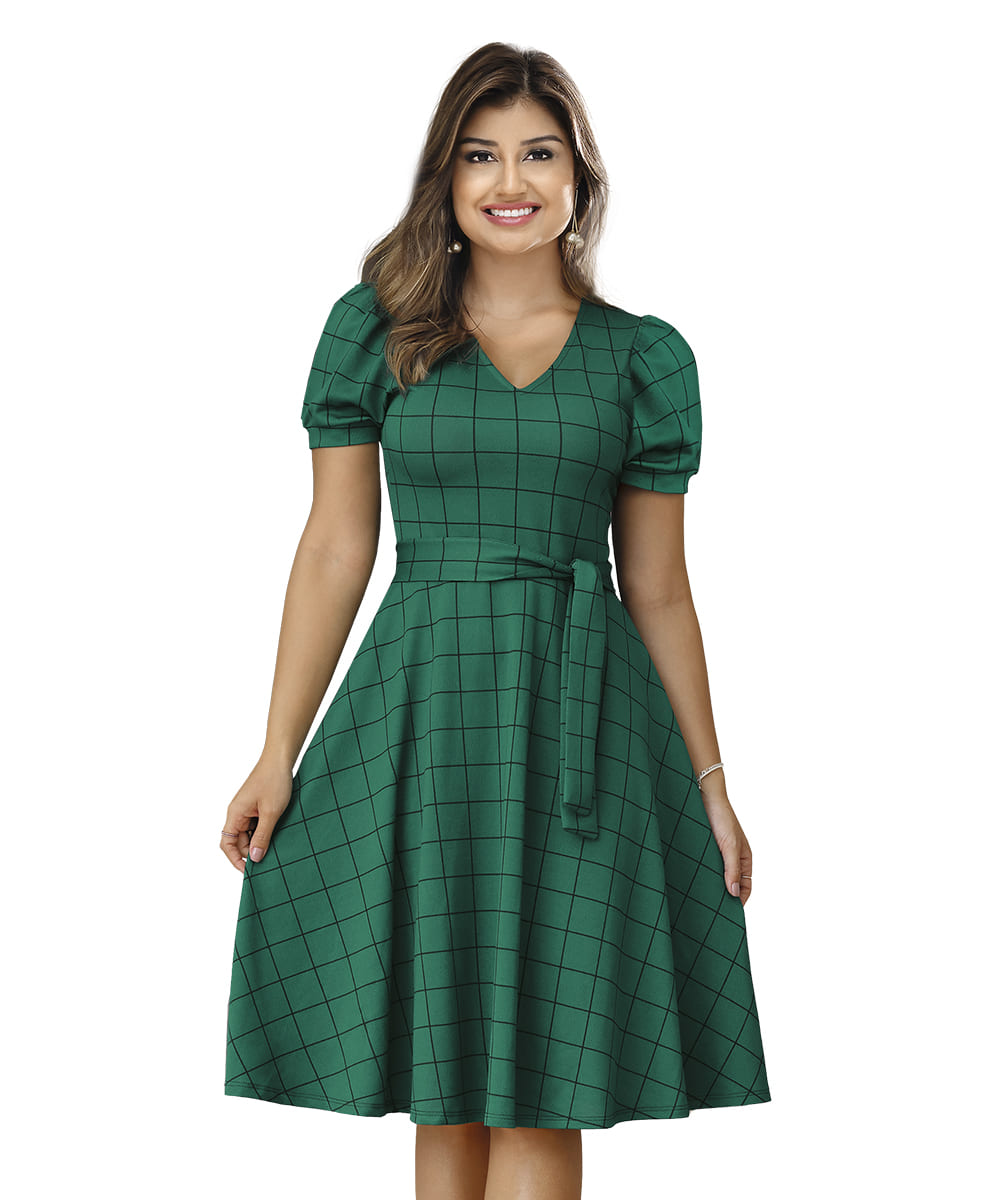 Vestido Boneca Rodado