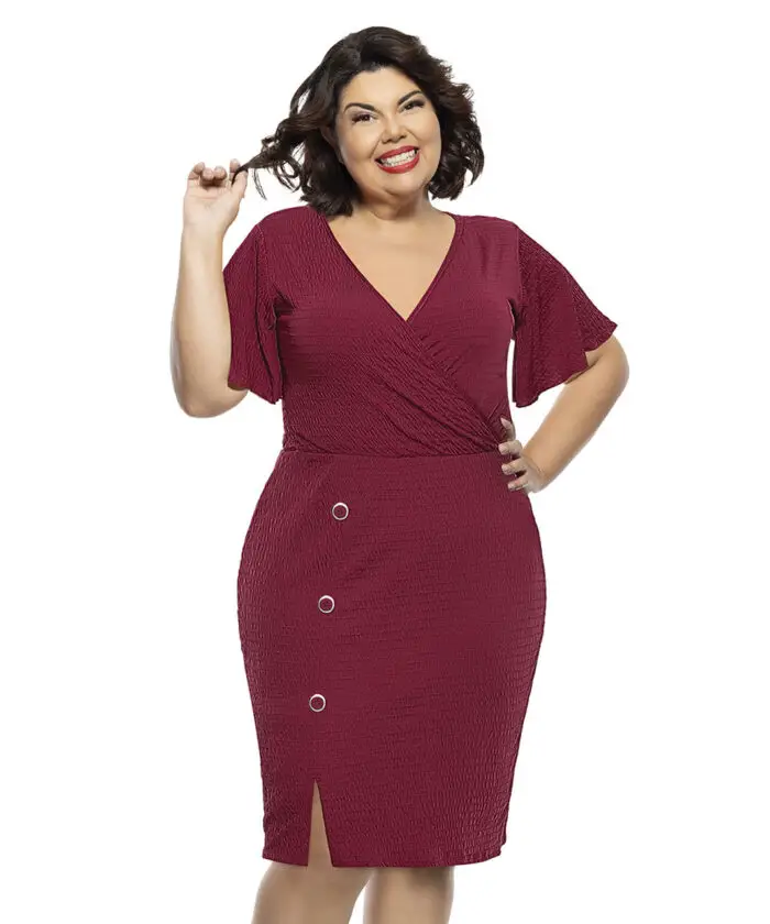 Vestido Plus Size Tubinho