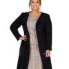 Comprar Sobretudo Preto Feminino