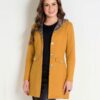 Comprar Sobretudo Feminino Elegante Mostarda