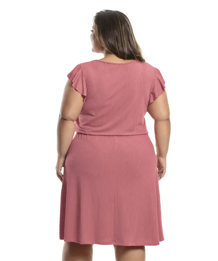 Vestido Rosê Plus Size