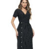 Vestido Evangélico Com Transpasse