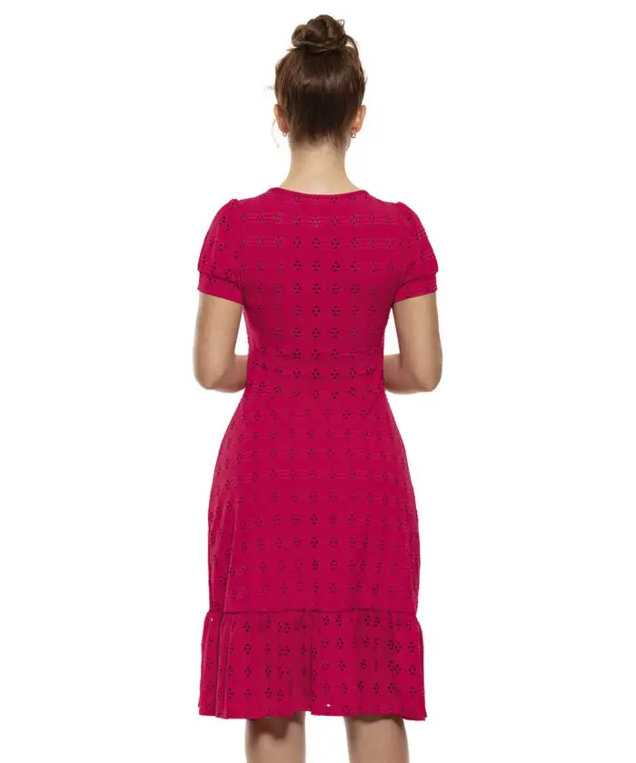 Vestido Feminino Rosa Pink