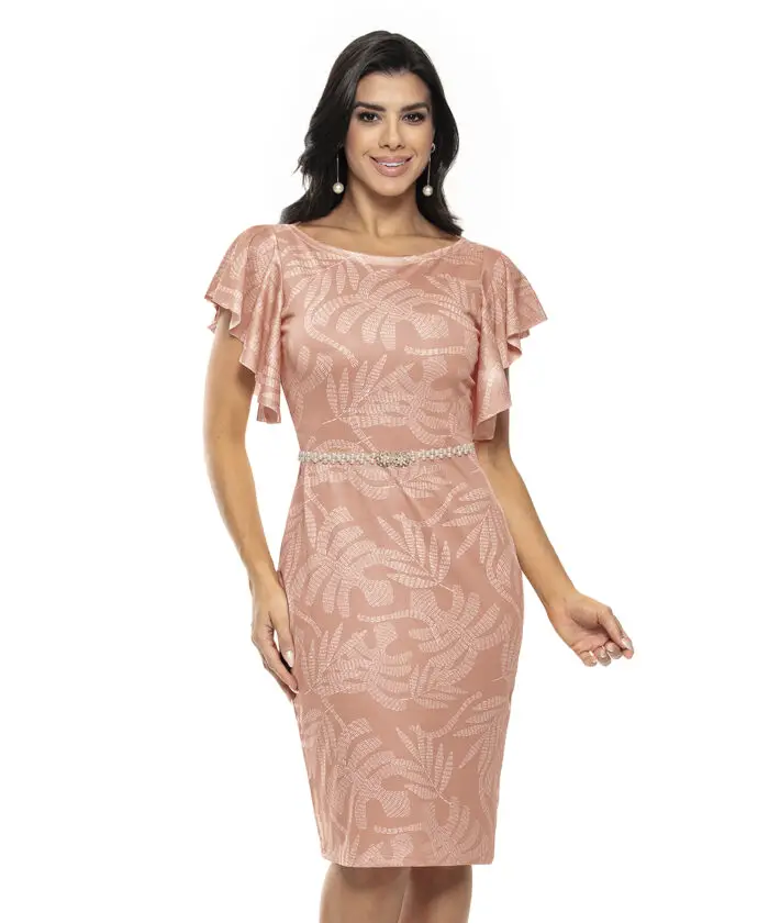 Vestido Tubinho Rose