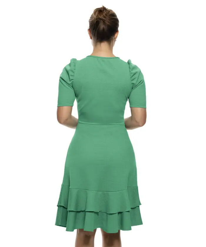 Vestido Linho Verde