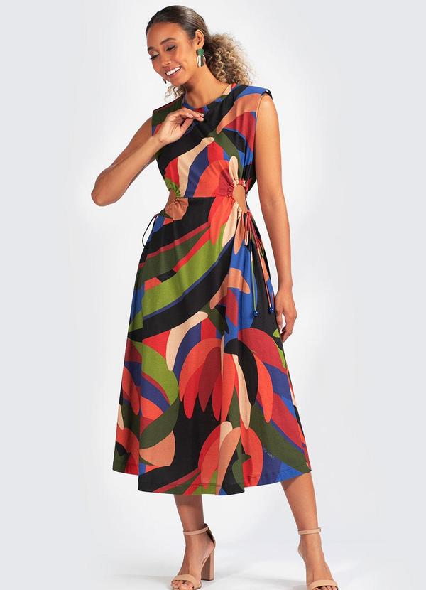 Peças Curingas: O Segredo Dos Looks Práticos E Elegantes Vestido Malha Bananeira Grafica Estampado