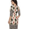 Vestido Feminino Barrado