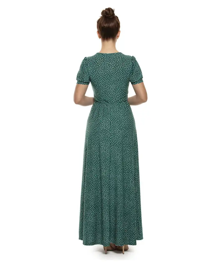 Vestido Longo Casual Estampado