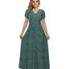 Vestido Longo Casual Estampado