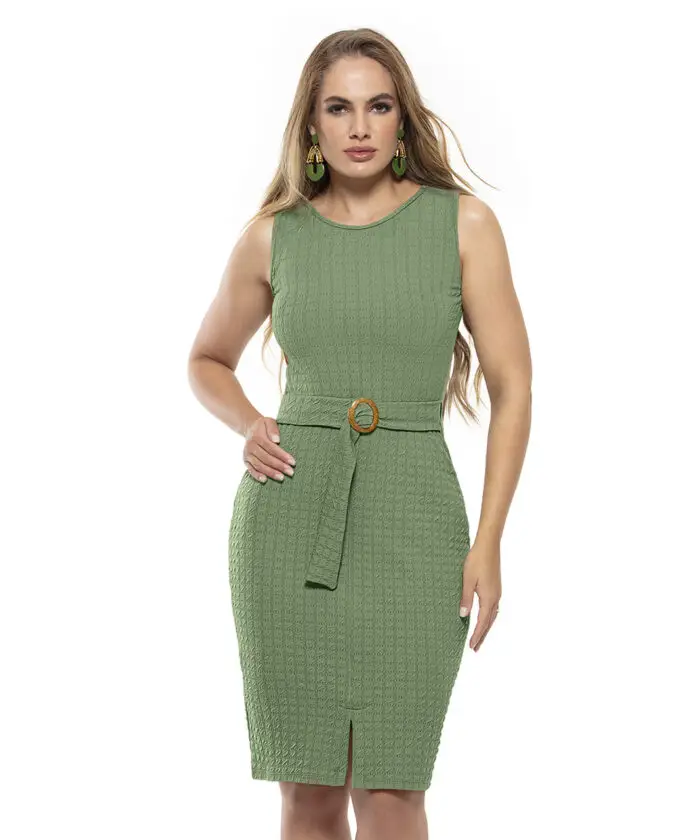 Vestido Verde Tubinho