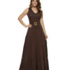 Vestido Longo Marrom