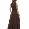 Vestido Longo Marrom