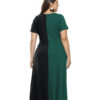 Vestido Plus Size Max Bicolor