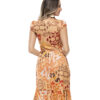 Vestido Midi com Babados