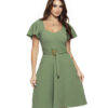 Vestido Alfaiataria Verde