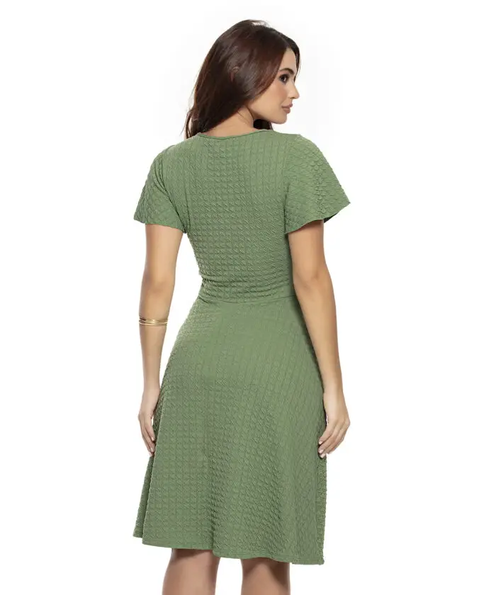 Vestido Alfaiataria Verde